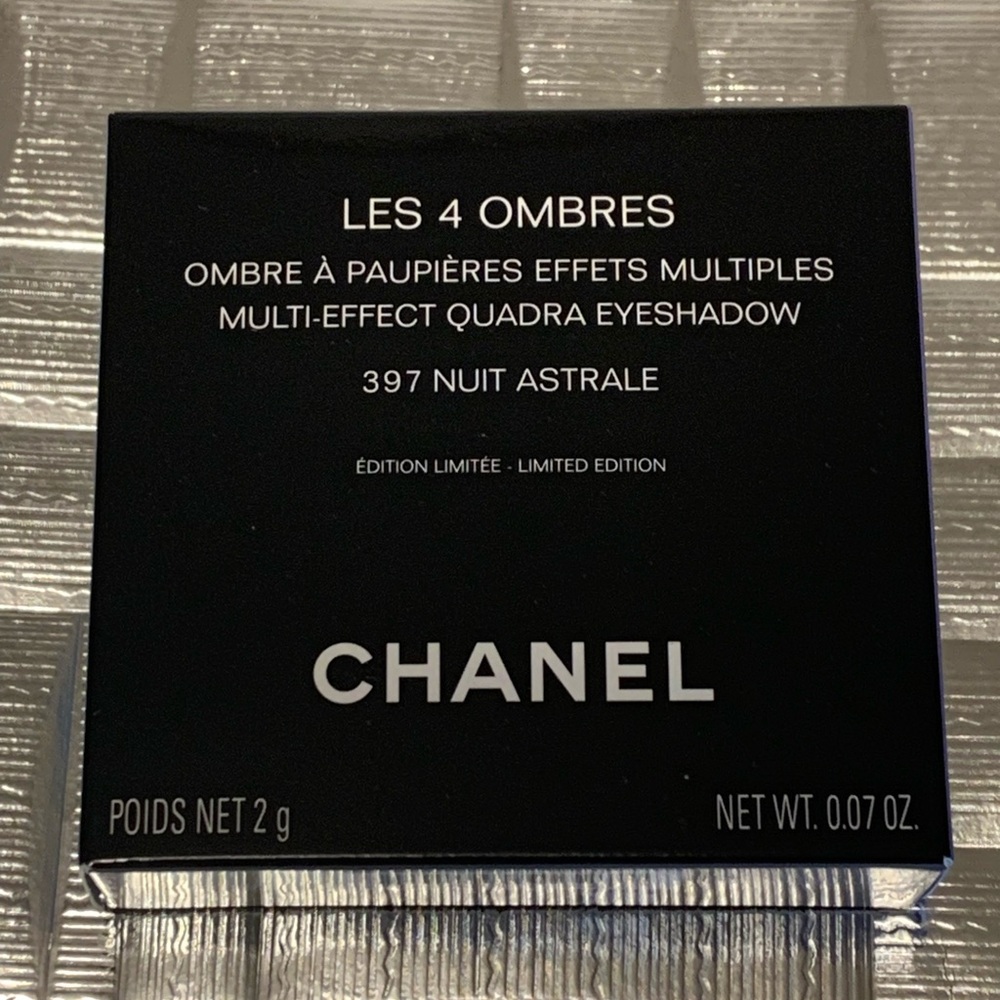 CHANEL Les 4 Ombrés Limited Edition NOS Holiday Line Eye Shadow Authentic NIB